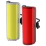 Knog Big Cobber Sykkellyktesett, Yellow / red, 470/270 Lysstyrker