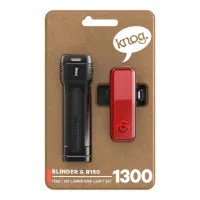 Knog Blinder 1300 & Bilder R150 Lyssett