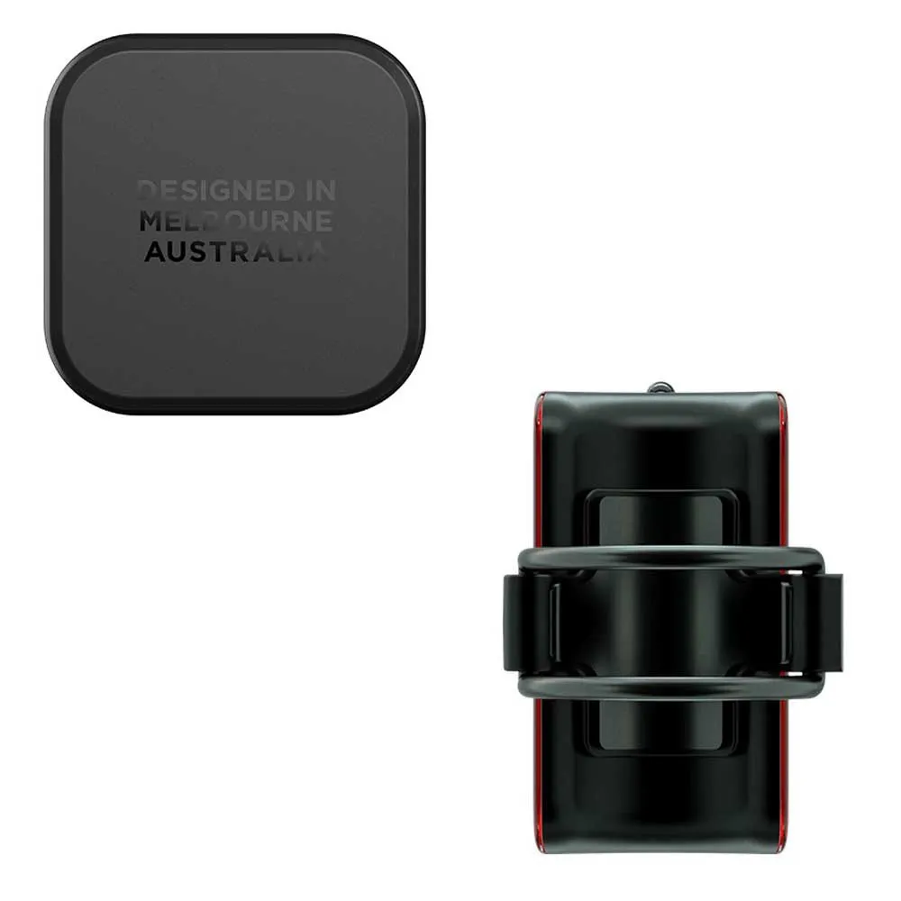 Knog Blinder 1300 + Mid Cobber Sykkellyktesett, Black / red, 1300 / 170 Lysstyrker Knog Blinder 1300 + Mid Cobber Sykkellyktesett, Black / red, 1300 / 170 Lysstyrker