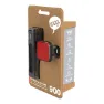 Knog Blinder 900 & Blinder 100 Lyssett, Black / red, 900 / 100 Lysstyrker