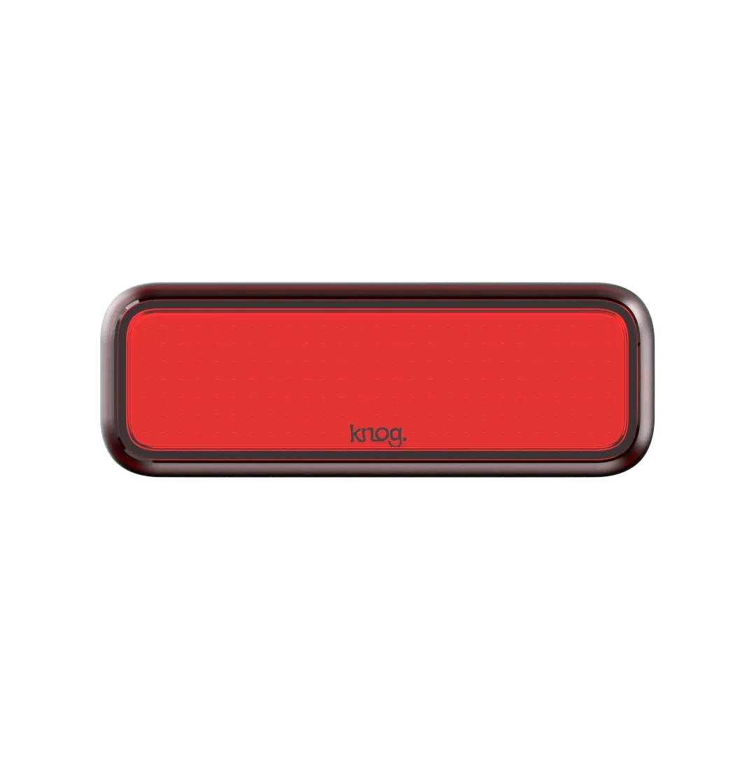 Knog Blinder E RH Elsykkel Baklys, Black / red, 25 Lysstyrker Knog Blinder E RH Elsykkel Baklys, Black / red, 25 Lysstyrker