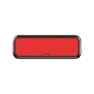 Knog Blinder E RH Elsykkel Baklys, Black / red, 25 Lysstyrker