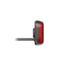 Knog Blinder E RH Elsykkel Baklys, Black / red, 25 Lysstyrker