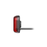 Knog Blinder E RH Elsykkel Baklys, Black / red, 25 Lysstyrker