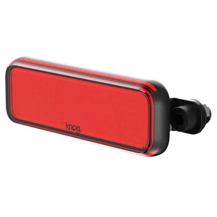 Knog Blinder E RH Elsykkel Baklys, Black / red, 25 Lysstyrker