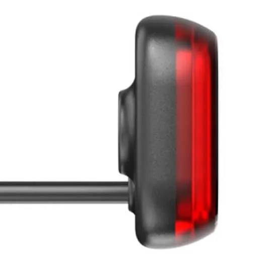 Knog Blinder E RH Elsykkel Baklys, Black / red, 25 Lysstyrker