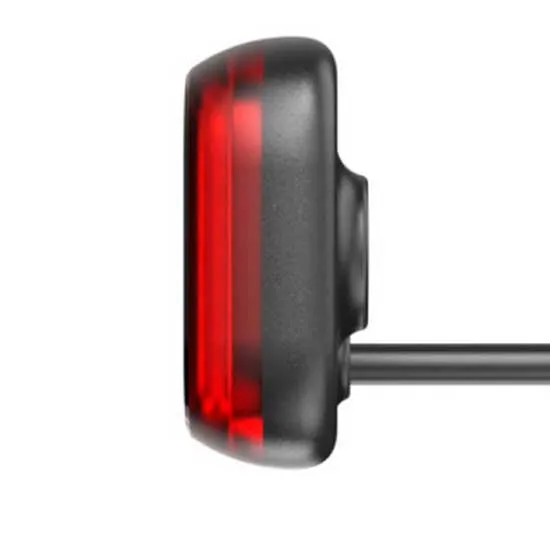 Knog Blinder E RH Elsykkel Baklys, Black / red, 25 Lysstyrker