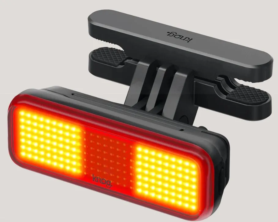 Knog Blinder Link Saddle Set Baklys, Black / red, 100 Lysstyrker Knog Blinder Link Saddle Set Baklys, Black / red, 100 Lysstyrker