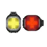 Knog Blinder Mini Cross Lyssett, Black, 50/30 Lysstyrker
