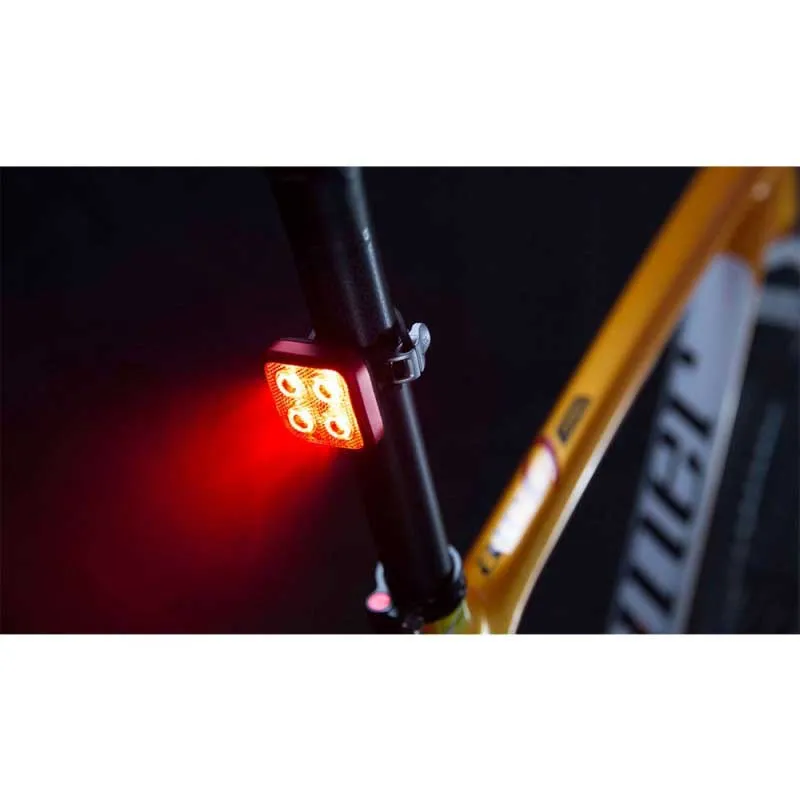 Knog Blinder Mob The Face Baklys, Silver, One Size