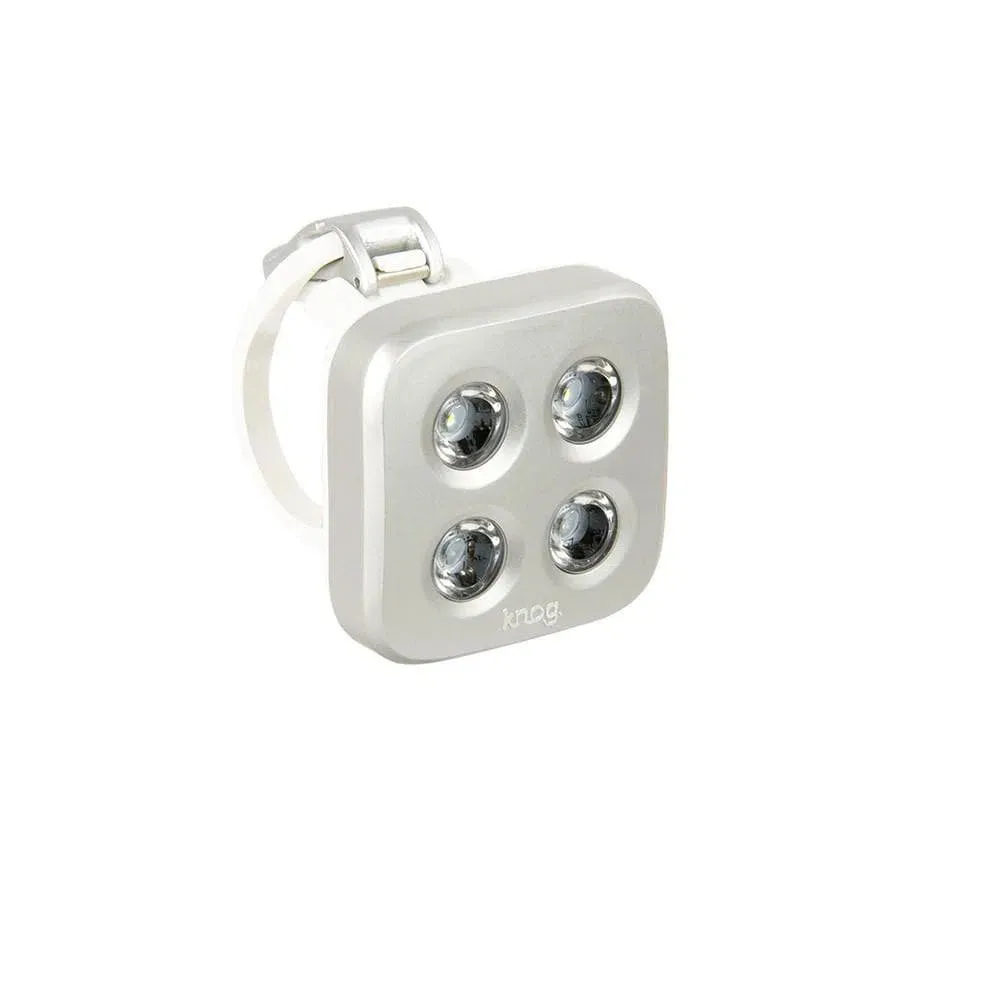 Knog BLINDER MOB THE FACE FRONT LIGHT, Silver