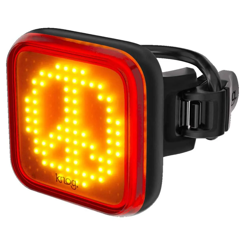 Knog Blinder Peace Baklys, Black, 200 Lysstyrker Knog Blinder Peace Baklys, Black, 200 Lysstyrker