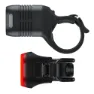 Knog Blinder Road 600 And Mini Square Sykkellyktesett, Black / red, 600 / 100 Lysstyrker