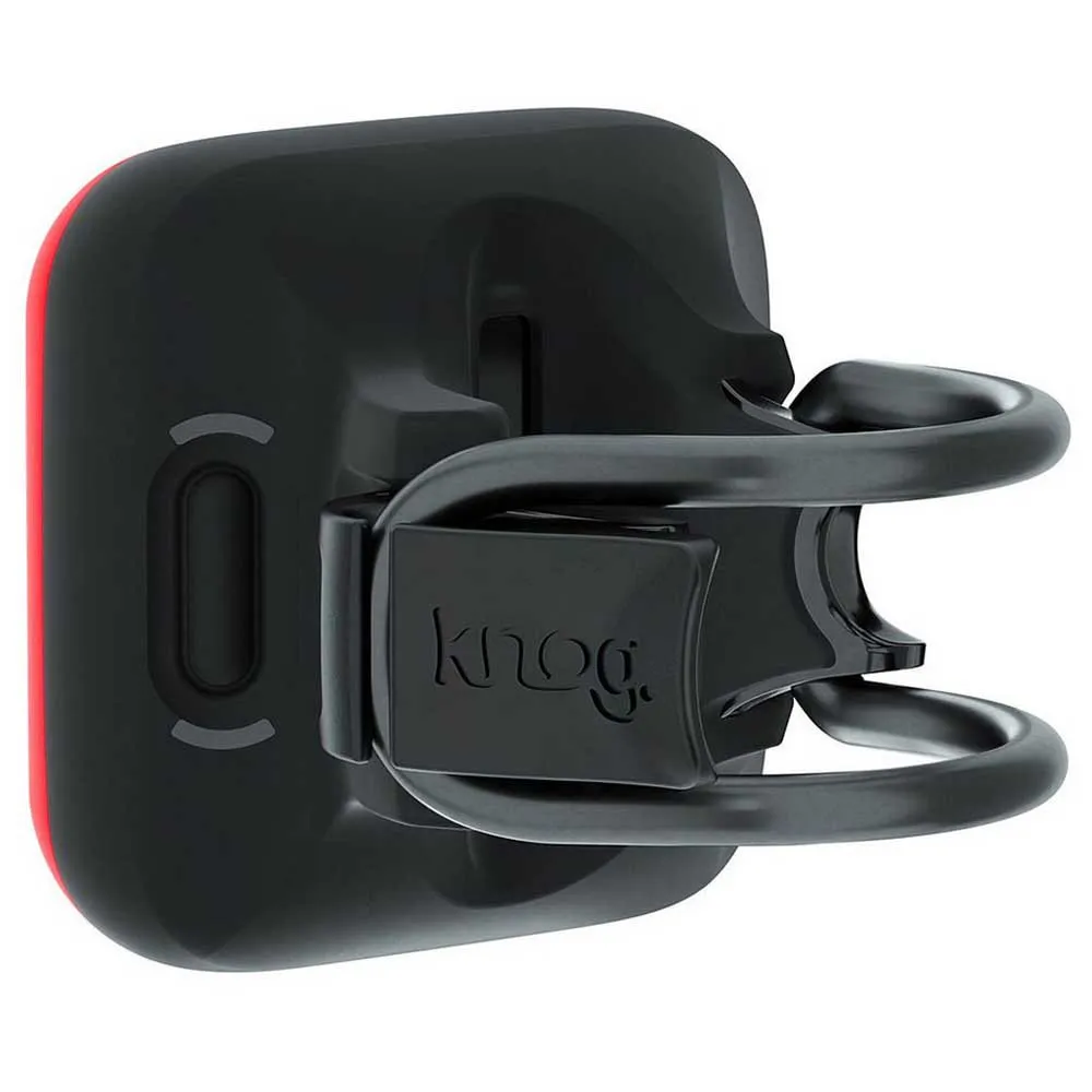 Knog Blinder Square Baklys, Black / red, 100 Lysstyrker Knog Blinder Square Baklys, Black / red, 100 Lysstyrker