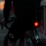 Knog Blinder Square Baklys, Black / red, 100 Lysstyrker