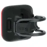 Knog Blinder Square Baklys, Black / red, 100 Lysstyrker