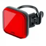 Knog Blinder Square Baklys, Black / red, 100 Lysstyrker