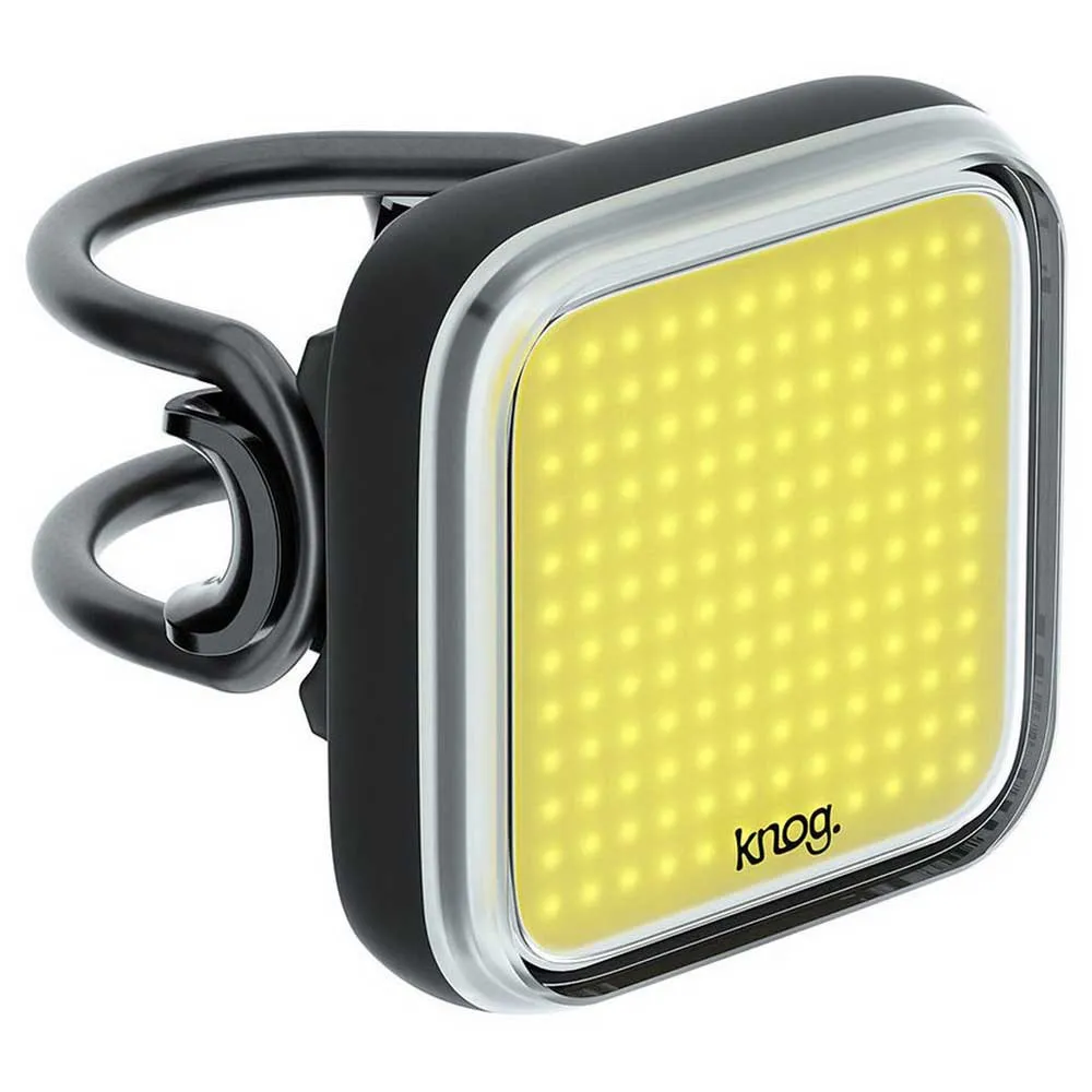 Knog Blinder Square Frontlys, Black / yellow, 200 Lysstyrker Knog Blinder Square Frontlys, Black / yellow, 200 Lysstyrker