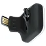 Knog Blinder Square Frontlys, Black / yellow, 200 Lysstyrker