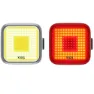 Knog BLINDER SQUARE TWINPACK, Black