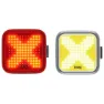 Knog Blinder X Sykkellyktesett, Black / red / yellow, 200 / 100 Lysstyrker