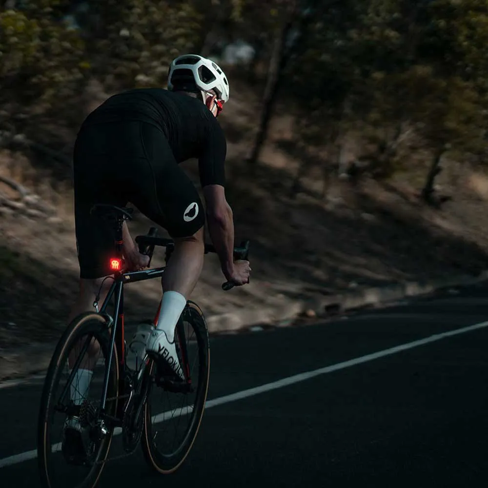 Knog Blinder X Sykkellyktesett, Black / red / yellow, 200 / 100 Lysstyrker