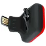 Knog Blinder X Sykkellyktesett, Black / red / yellow, 200 / 100 Lysstyrker