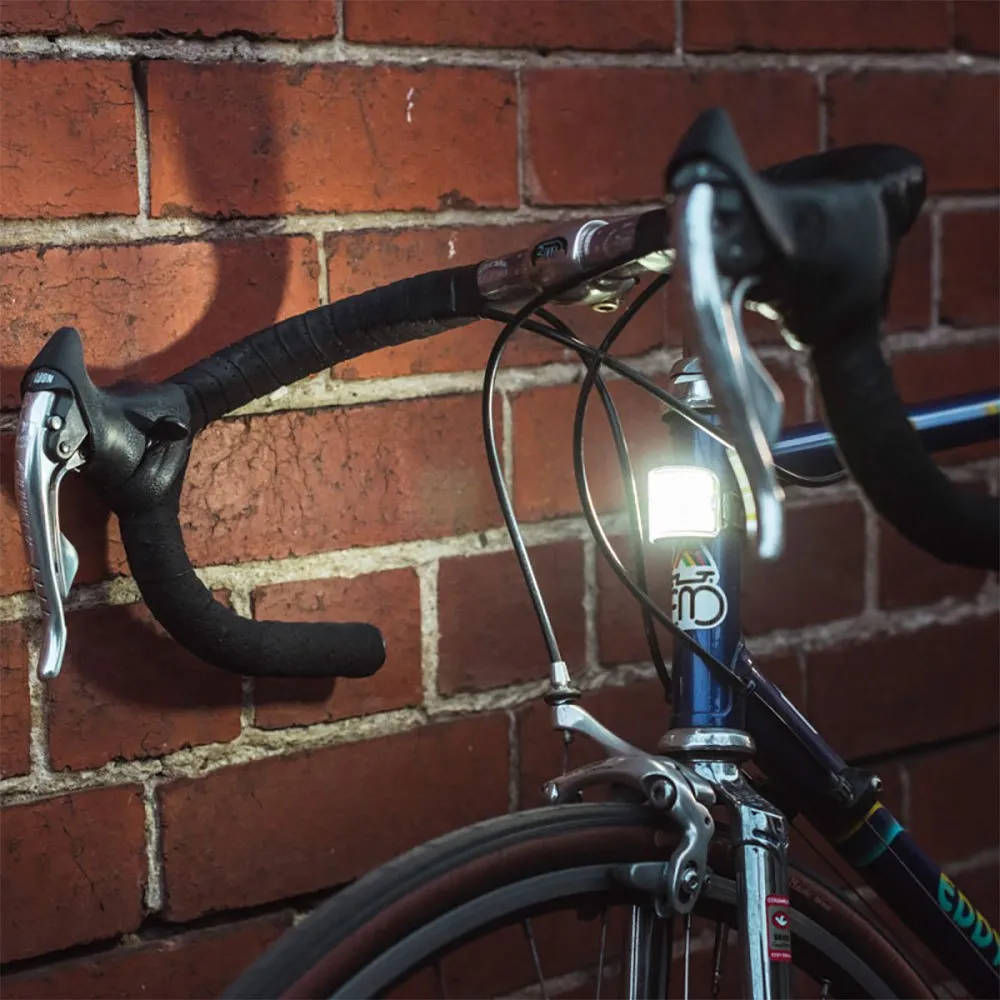 Knog Cobber Mid Sykkellyktesett, Red / white, 170/320 Lysstyrker