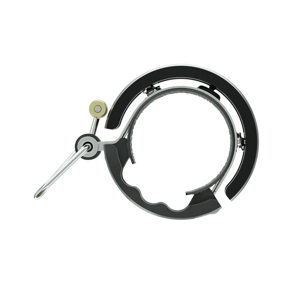Knog Oi Luxe Bike Bell, Black