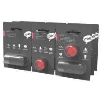 Knog Plug Starter Wall Baklys 16 Enheter Knog Plug Starter Wall Baklys 16 Enheter