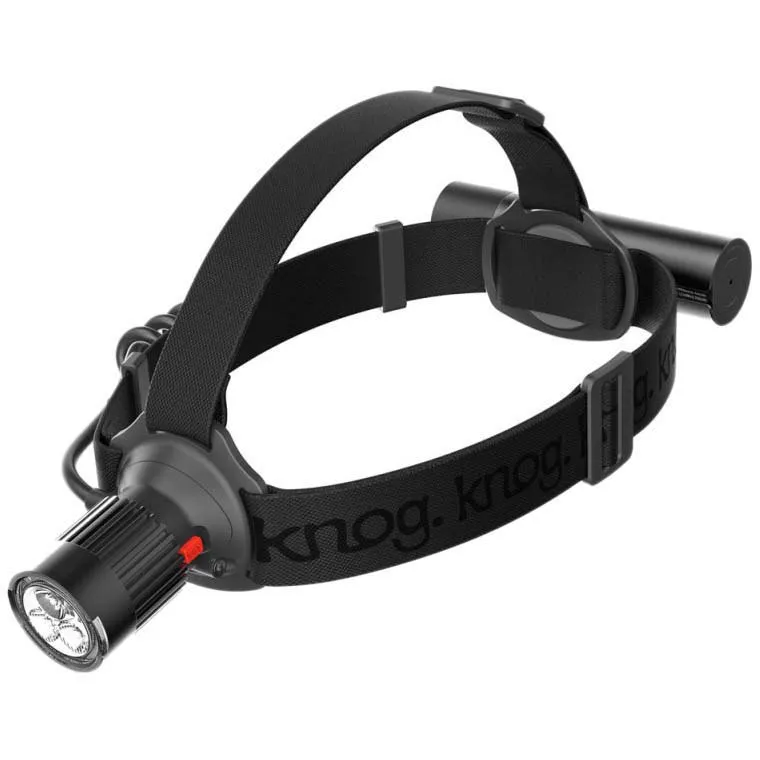 Knog Pwr Hodelyktstropp, Black, One Size Knog Pwr Hodelyktstropp, Black, One Size