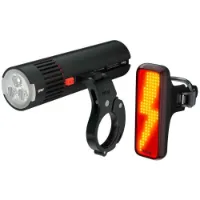 Knog Pwr Trail + Blinder V Bolt Sykkellyktesett