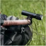 Knog Pwr Trail + Blinder V Bolt Sykkellyktesett, Black, 1100 / 100 Lysstyrker
