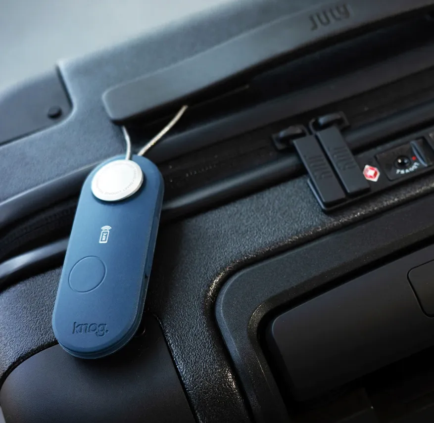 Knog Scout Travel Apple Finder & Alarm, Blå