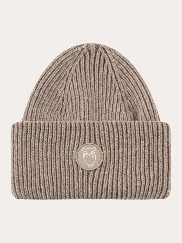 Knowledge Cotton Apparel Big Rib Beanie