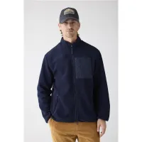 Knowledge Cotton Apparel Everyday Adventure Loose Fit Nordic Light Zip Fleece Knowledge Cotton Apparel Everyday Adventure Loose Fit Nordic Light Zip Fleece