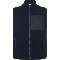 Knowledge Cotton Apparel Everyday Adventure Loose Fit Zip FleeceVest