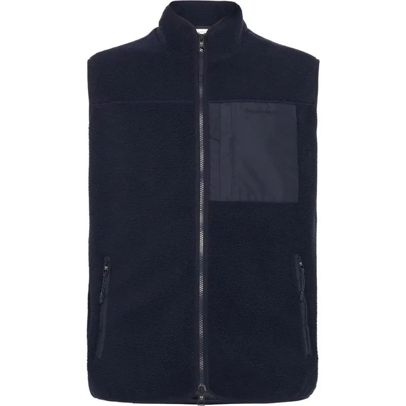 Knowledge Cotton Apparel Everyday Adventure Loose Fit Zip FleeceVest
