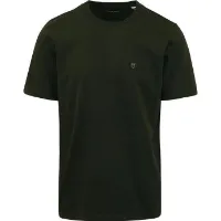 Knowledge Cotton Apparel Loke Badge Tee