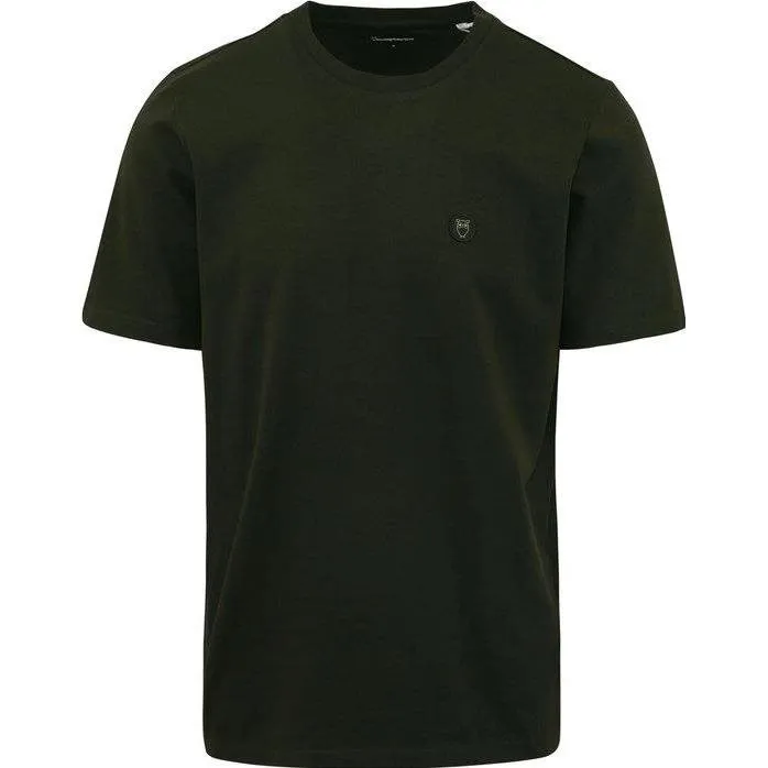 Knowledge Cotton Apparel Loke Badge Tee Knowledge Cotton Apparel Loke Badge Tee