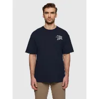 Knowledge Cotton Apparel Loose Fit Print T-Shirt
