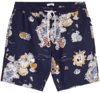 Knowledge Cotton Apparel Men's Boardwalk Shorts With Elastic Waist Knowledge Cotton Apparel Men's Boardwalk Shorts With Elastic Waist