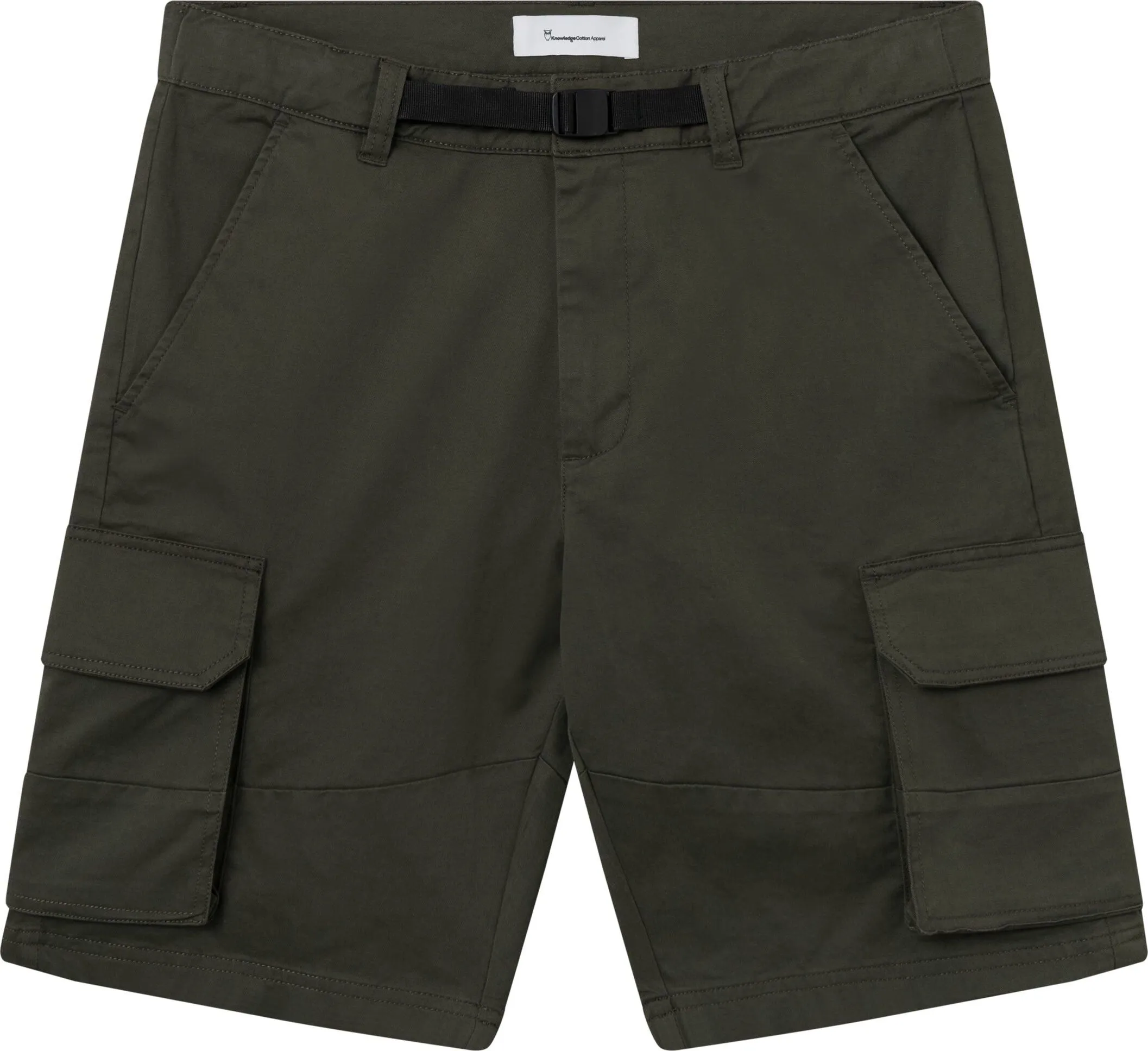 Knowledge Cotton Apparel Men's Cargo Stretched Twill Shorts