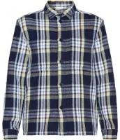 Knowledge Cotton Apparel Men's Checked Overshirt