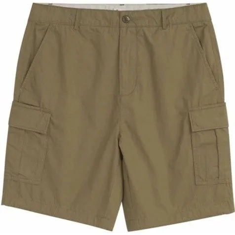 Knowledge Cotton Apparel Men's Fig Loose Cargo Poplin Shorts Knowledge Cotton Apparel Men's Fig Loose Cargo Poplin Shorts