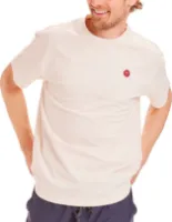 Knowledge Cotton Apparel Men's Reborn™ Aspen Back Printed Tee