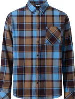 Knowledge Cotton Apparel Men's Regular Fit Checkered Shirt