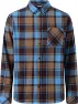 Knowledge Cotton Apparel Men's Regular Fit Checkered Shirt