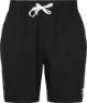 Knowledge Cotton Apparel Men's Swim Shorts With Elastic Waist, Black jet