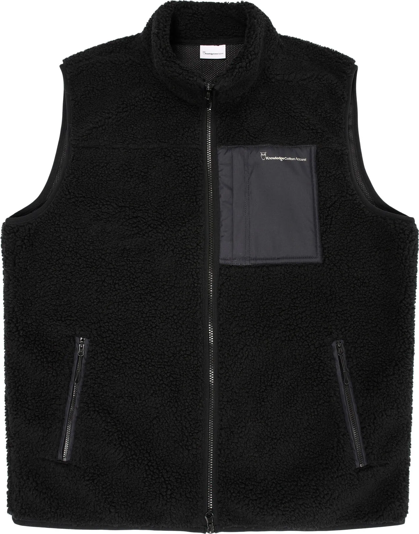 Knowledge Cotton Apparel Men's Teddy Fleece Vest Knowledge Cotton Apparel Men's Teddy Fleece Vest